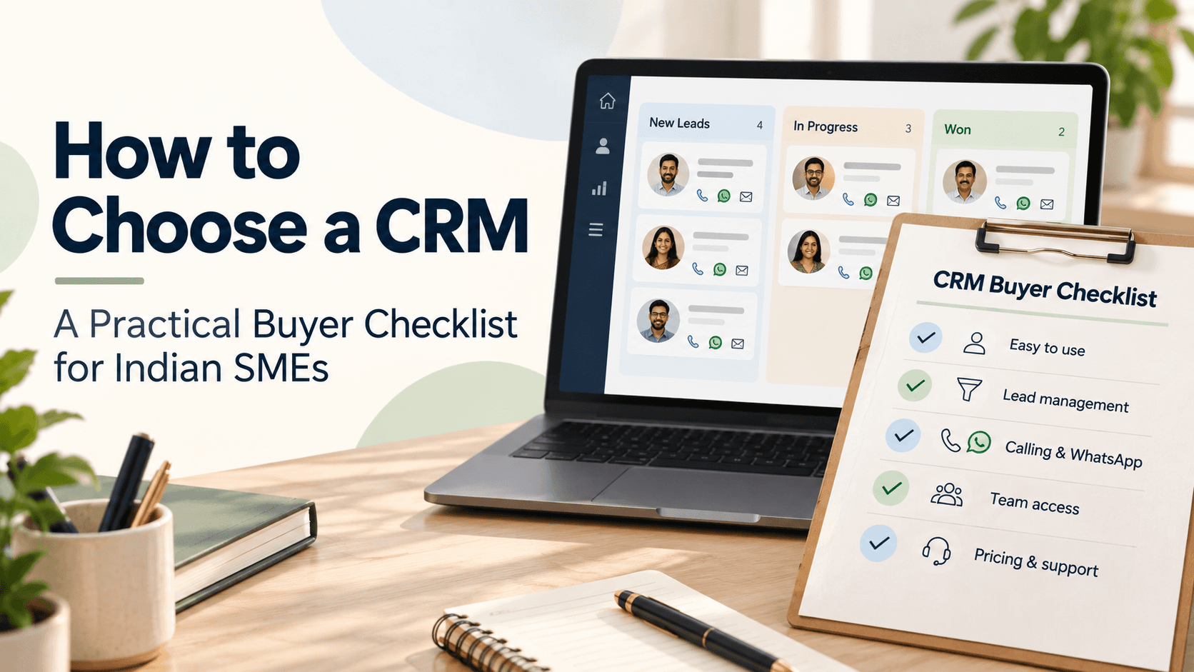 How to Choose a CRM for Your Small Business: A Practical Buyer Checklist for Indian SMEs